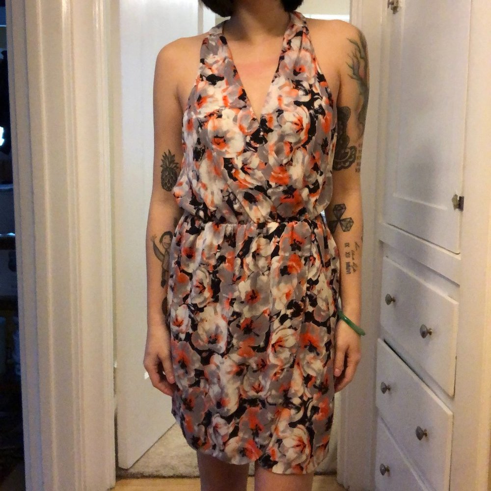 Parker Summer Faux Wrap Dress
